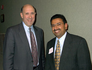Wisconsin Governor, Jim Doyle (Left) and Raj Veeramani (Right)